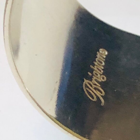 Brighton Multicolor Enamel Cuff Bracelet - Pink, Teal, Red, Yellow, Blue - Picture 6 of 6